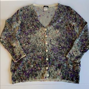 J.Crew Merino 3/4 Sleeve Cardigan Sweater S